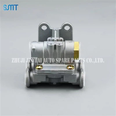 Camión con válvula de liberación rápida